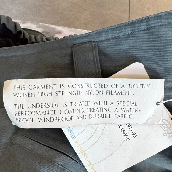 NWT Drift Grayish Green Snow Ski Pants men’s XL - Picture 7 of 12